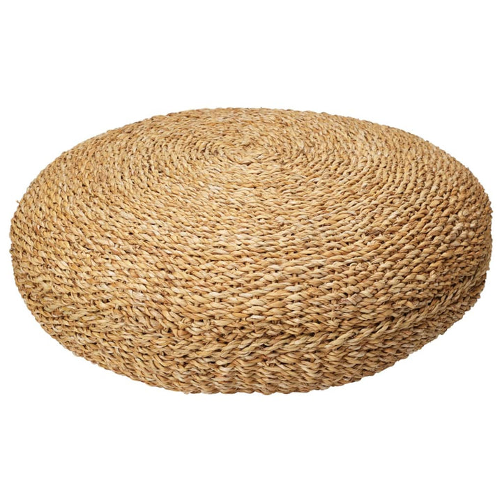 Home&Styling Pouf Rund Natur Ø58X20 Cm Seegras