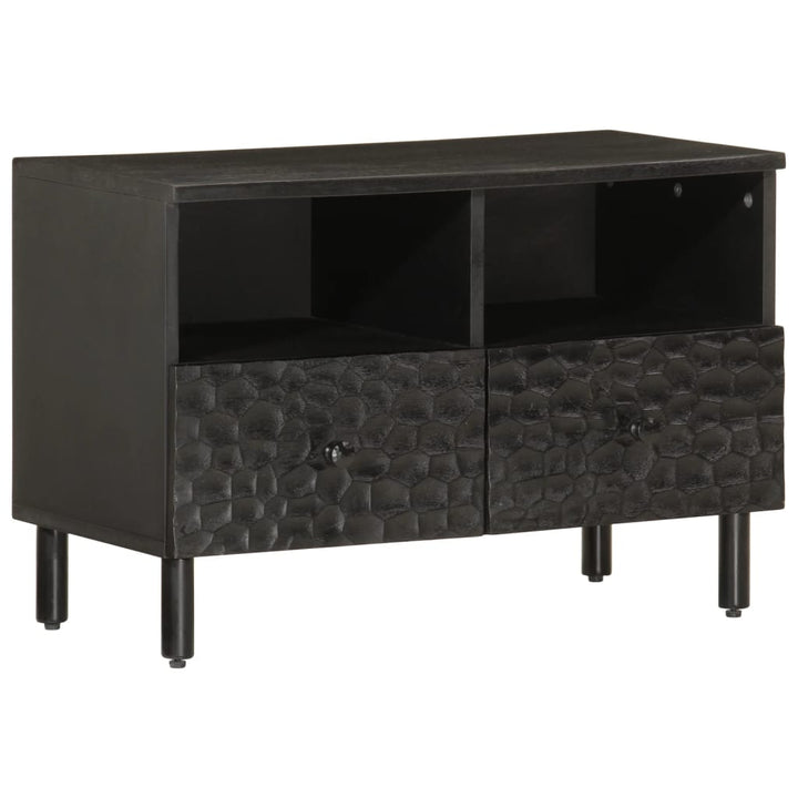 Tv-Schrank 70X33X46 Cm Massivholz Akazie