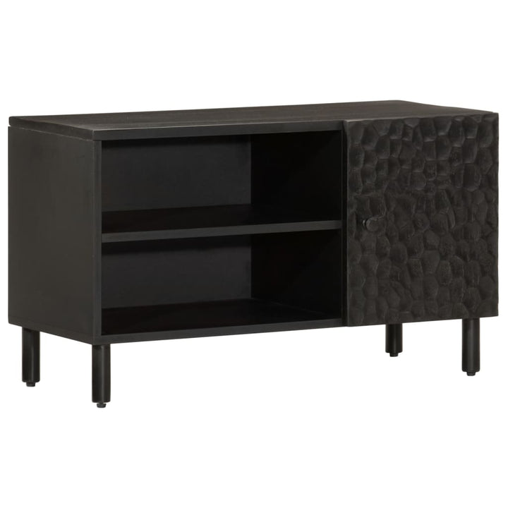 Tv-Schrank 80X33X46 Cm Massivholz Akazie