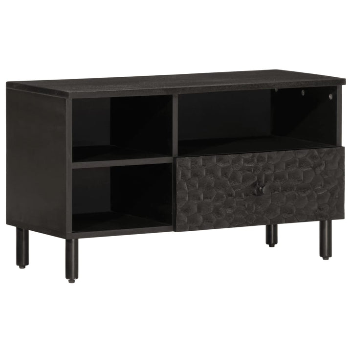 Tv-Schrank 80X33X46 Cm Massivholz Akazie