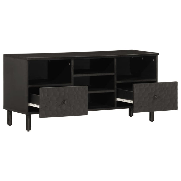 Tv-Schrank 100X33X46 Cm Massivholz Mango