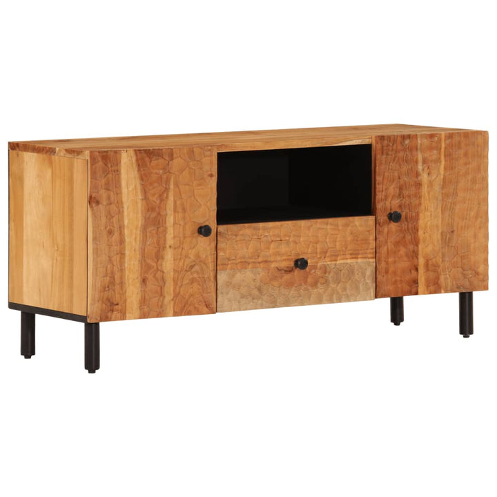 Tv-Schrank 105X33X46 Cm Massivholz Akazie