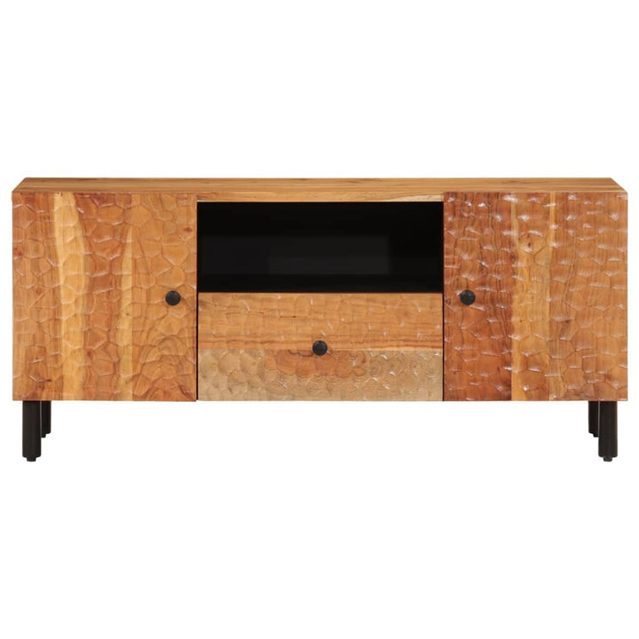 Tv-Schrank 105X33X46 Cm Massivholz Akazie