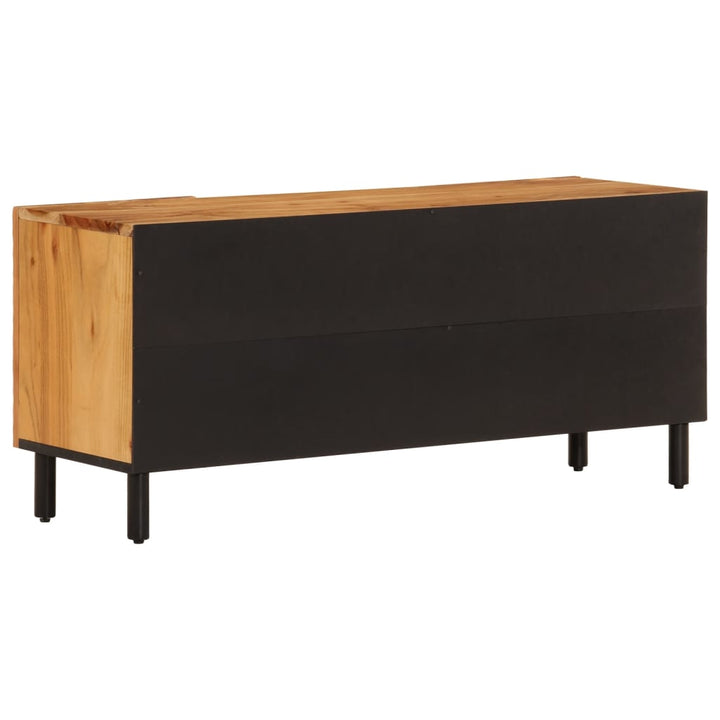 Tv-Schrank 105X33X46 Cm Massivholz Akazie