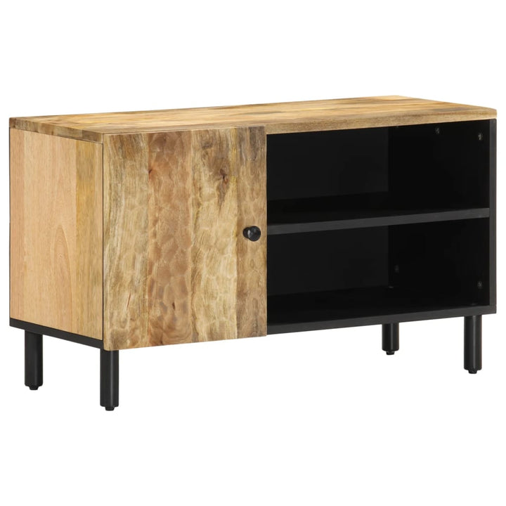 Tv-Schrank 80X33X46 Cm Massivholz Akazie