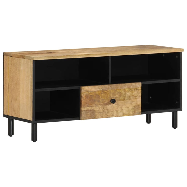 Tv-Schrank 100X33X46 Cm Massivholz Mango