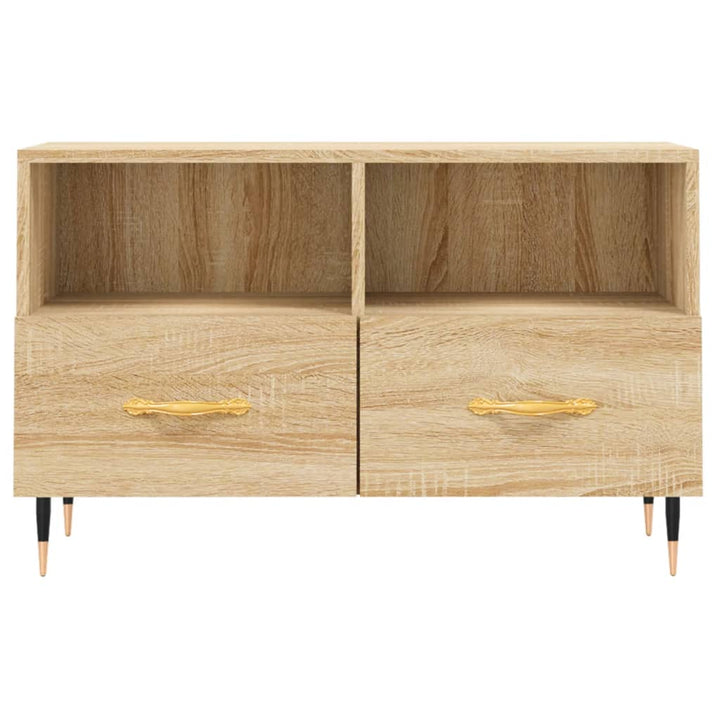 Tv-Schrank Sonoma-Eiche 80X36X50 Cm Holzwerkstoff