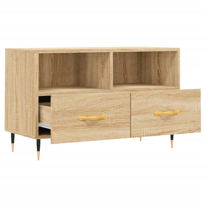 Tv-Schrank Sonoma-Eiche 80X36X50 Cm Holzwerkstoff