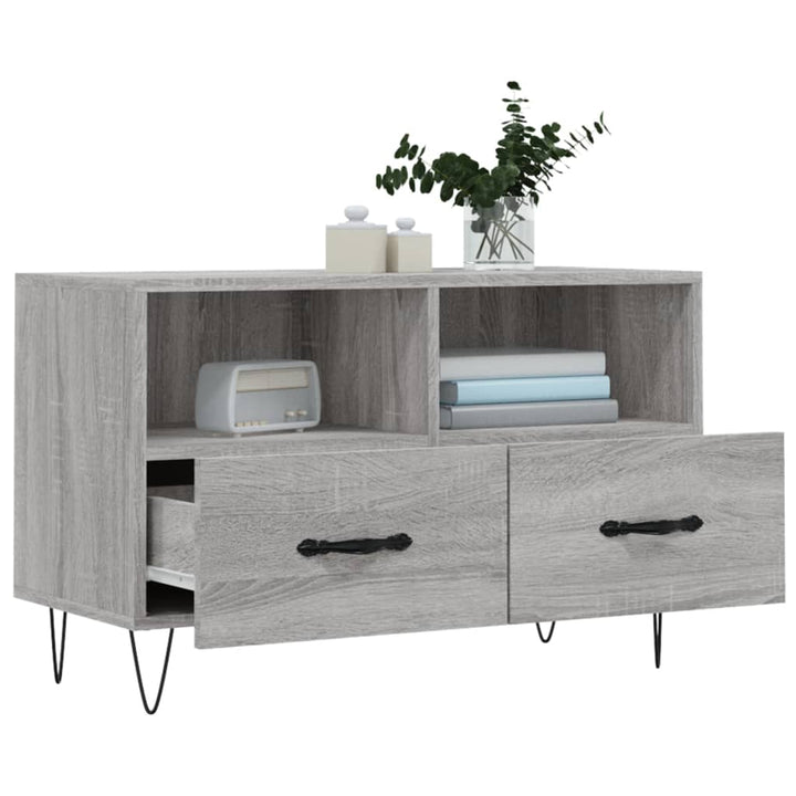 Tv-Schrank 80X36X50 Cm Holzwerkstoff