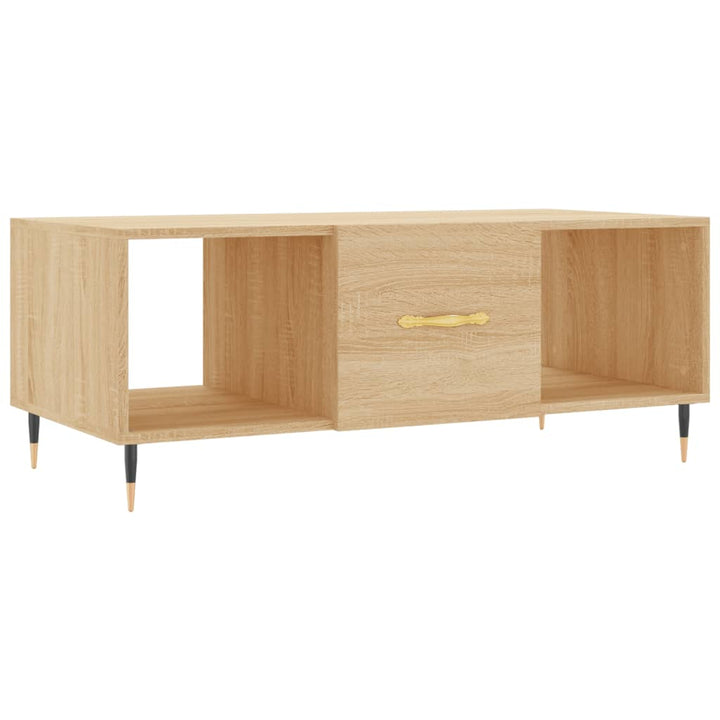 Couchtisch Sonoma-Eiche 102X50X40 Cm Holzwerkstoff