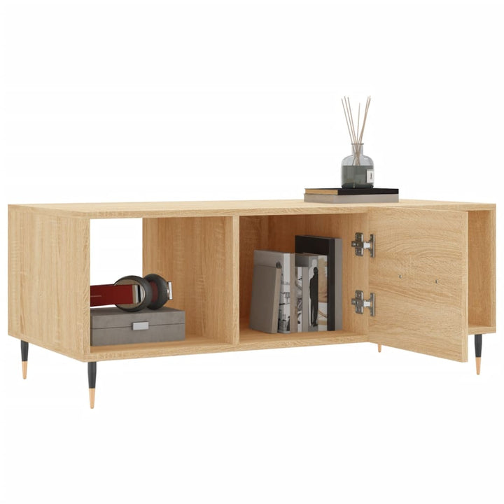 Couchtisch Sonoma-Eiche 102X50X40 Cm Holzwerkstoff