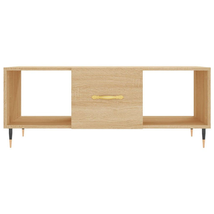 Couchtisch Sonoma-Eiche 102X50X40 Cm Holzwerkstoff