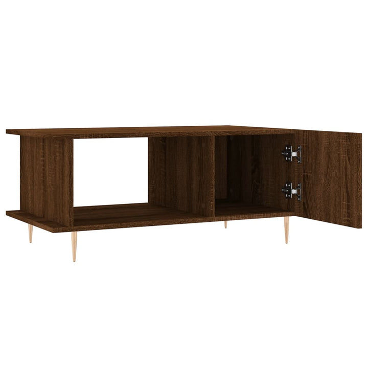 Couchtisch Braun Eichen-Optik 90X50X40 Cm Holzwerkstoff