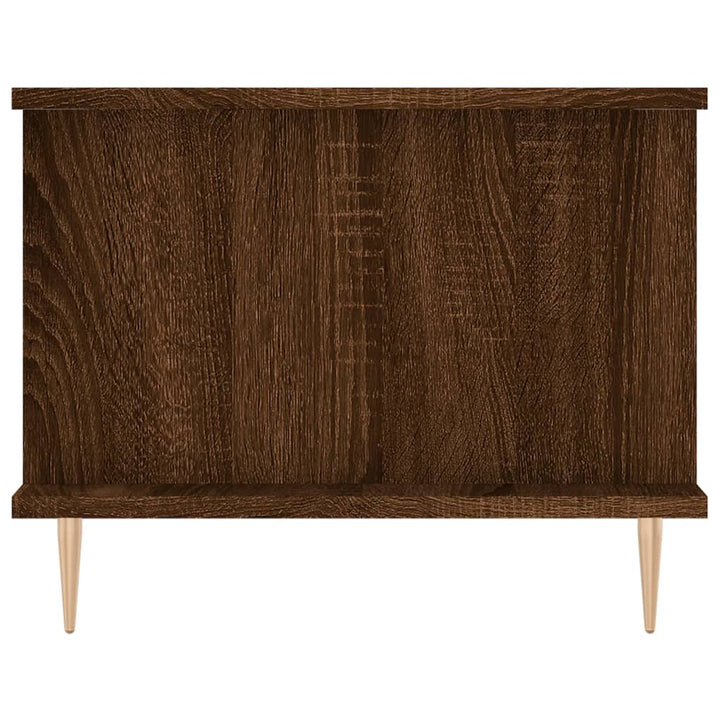 Couchtisch Braun Eichen-Optik 90X50X40 Cm Holzwerkstoff