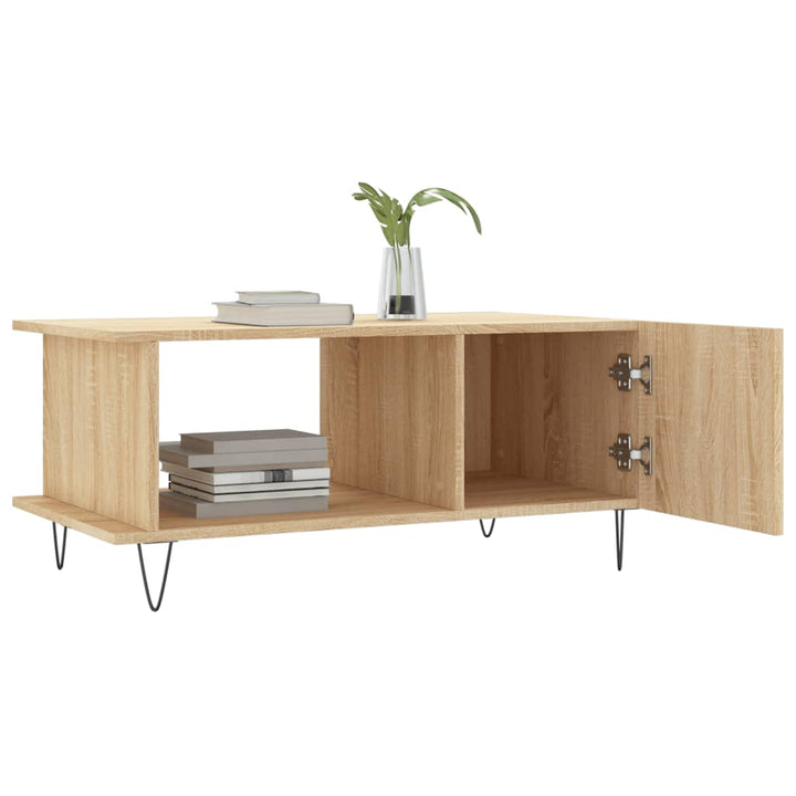 Couchtisch Sonoma-Eiche 90X50X40 Cm Holzwerkstoff