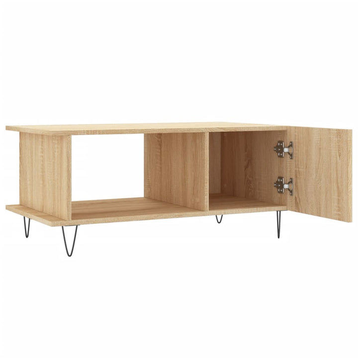 Couchtisch Sonoma-Eiche 90X50X40 Cm Holzwerkstoff