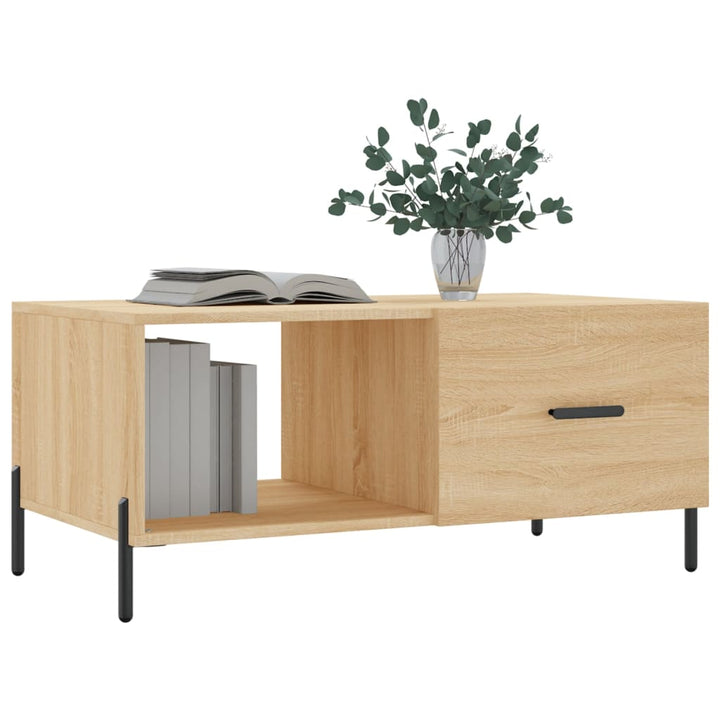 Couchtisch Sonoma-Eiche 90X50X40 Cm Holzwerkstoff