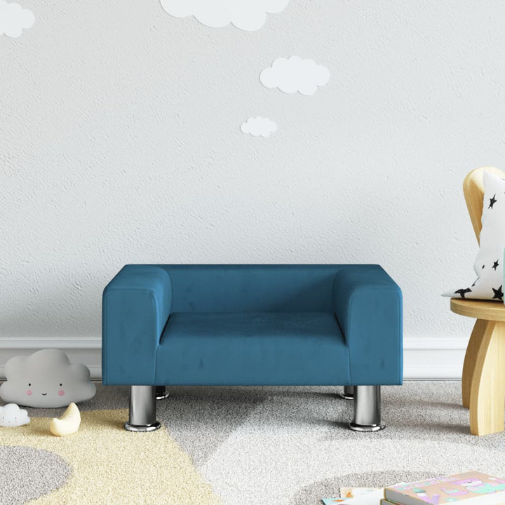 Kindersofa 70X45X26,5 Cm Samt