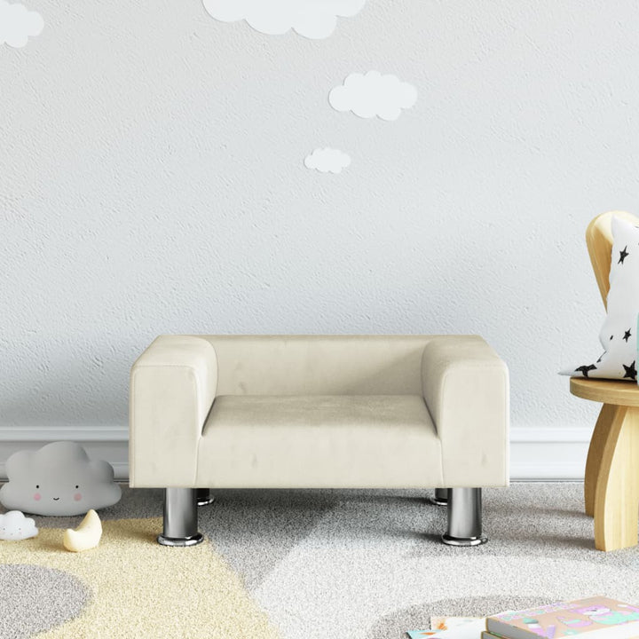 Kindersofa 70X45X26,5 Cm Samt