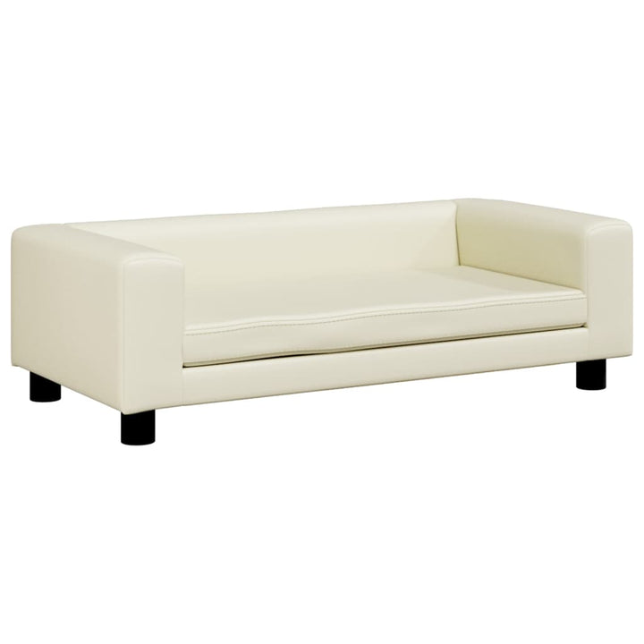 Kindersofa Mit Hocker 100X50X30 Cm Kunstleder