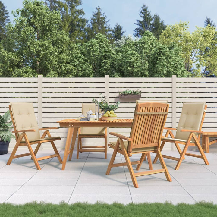 Gartenstühle Mit Kissen 2 Stk. Massivholz Teak