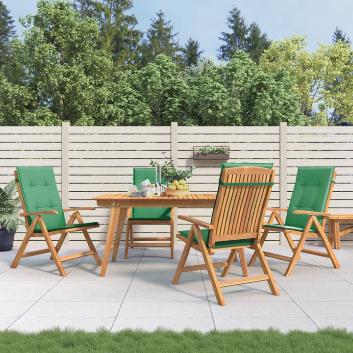 Gartenstühle Mit Kissen 2 Stk. Massivholz Teak