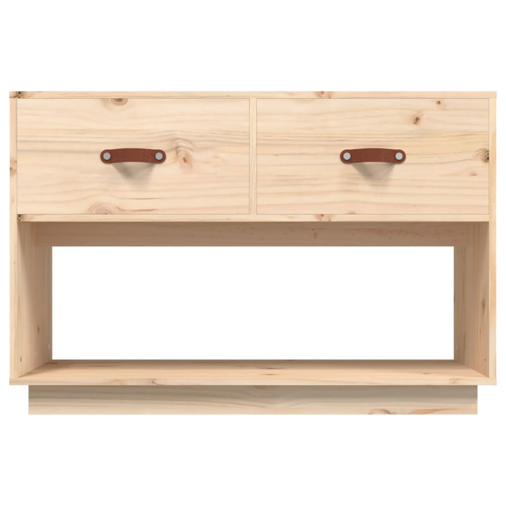 Tv-Schrank 90X40X60 Cm Massivholz Kiefer