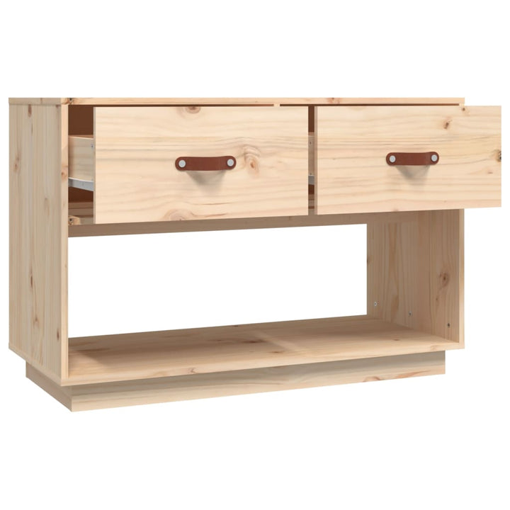 Tv-Schrank 90X40X60 Cm Massivholz Kiefer