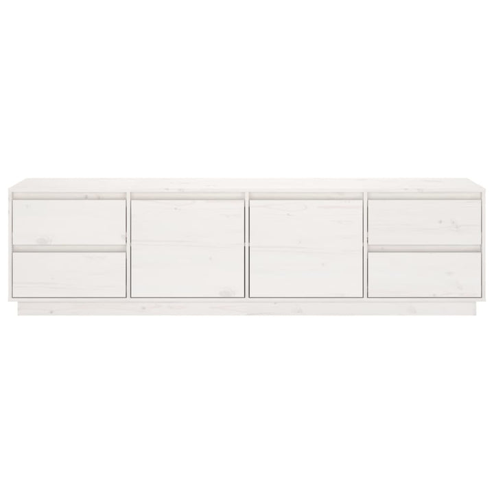 Tv-Schrank 176X37X47,5 Cm Massivholz Kiefer