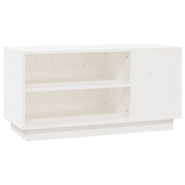 Tv-Schrank 80X35X40,5 Cm Massivholz Kiefer