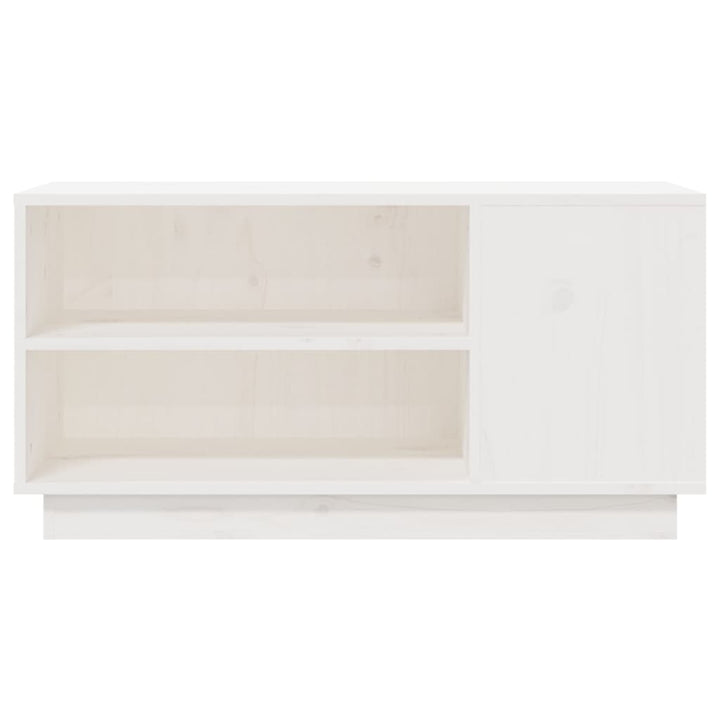 Tv-Schrank 80X35X40,5 Cm Massivholz Kiefer