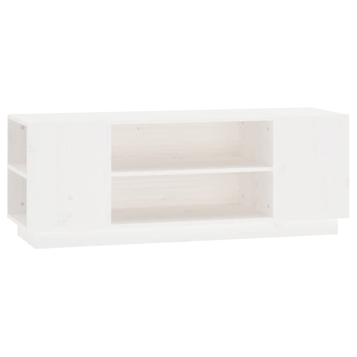 Tv-Schrank 110X35X40,5 Cm Massivholz Kiefer