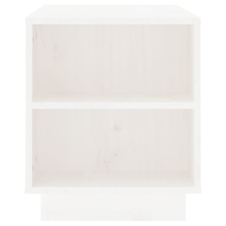 Tv-Schrank 110X35X40,5 Cm Massivholz Kiefer