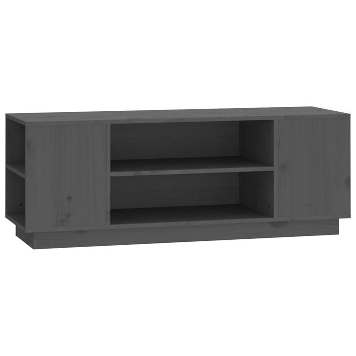 Tv-Schrank 110X35X40,5 Cm Massivholz Kiefer