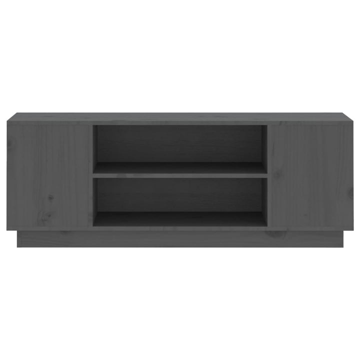 Tv-Schrank 110X35X40,5 Cm Massivholz Kiefer