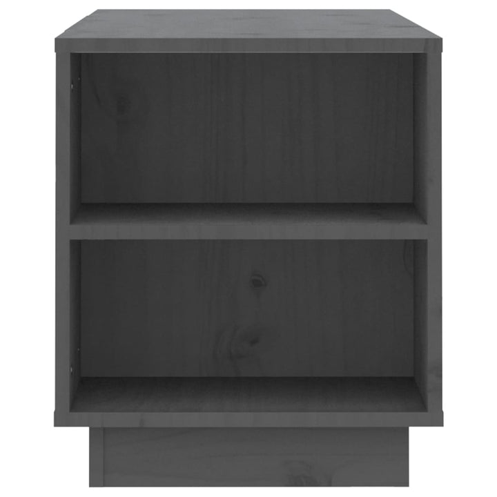 Tv-Schrank 110X35X40,5 Cm Massivholz Kiefer