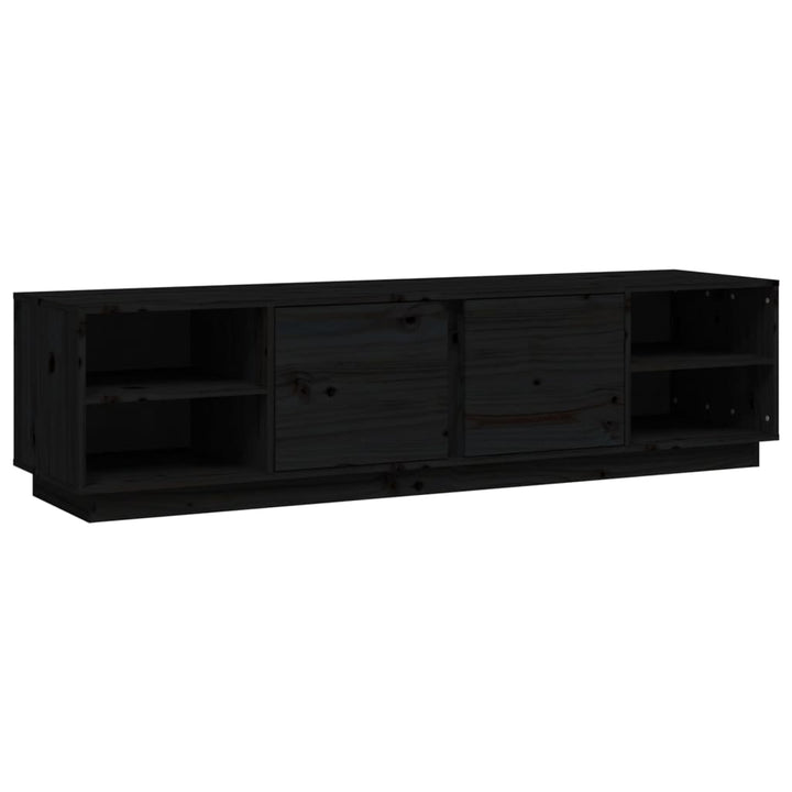 Tv-Schrank 156X40X40 Cm Massivholz Kiefer