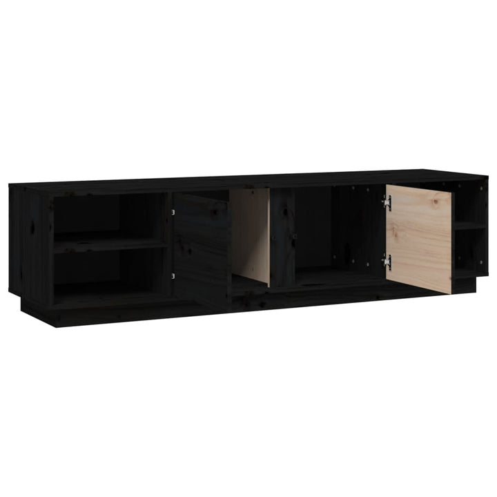 Tv-Schrank 156X40X40 Cm Massivholz Kiefer