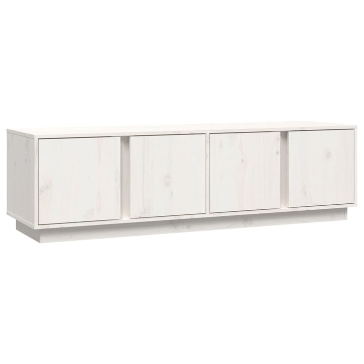 Tv-Schrank 140X40X40 Cm Massivholz Kiefer