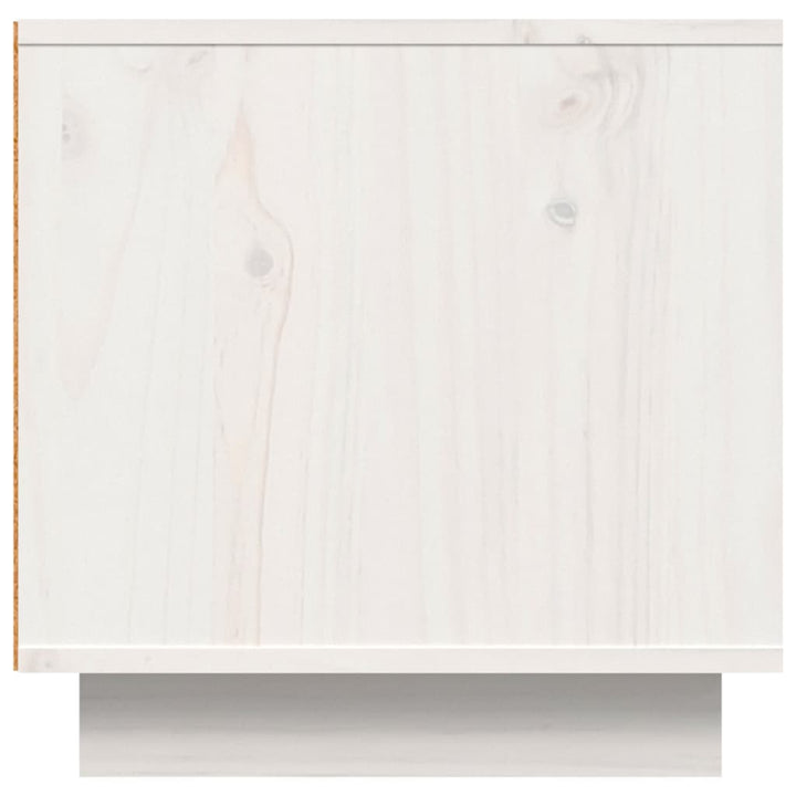 Tv-Schrank 140X40X40 Cm Massivholz Kiefer