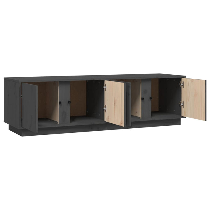 Tv-Schrank 140X40X40 Cm Massivholz Kiefer