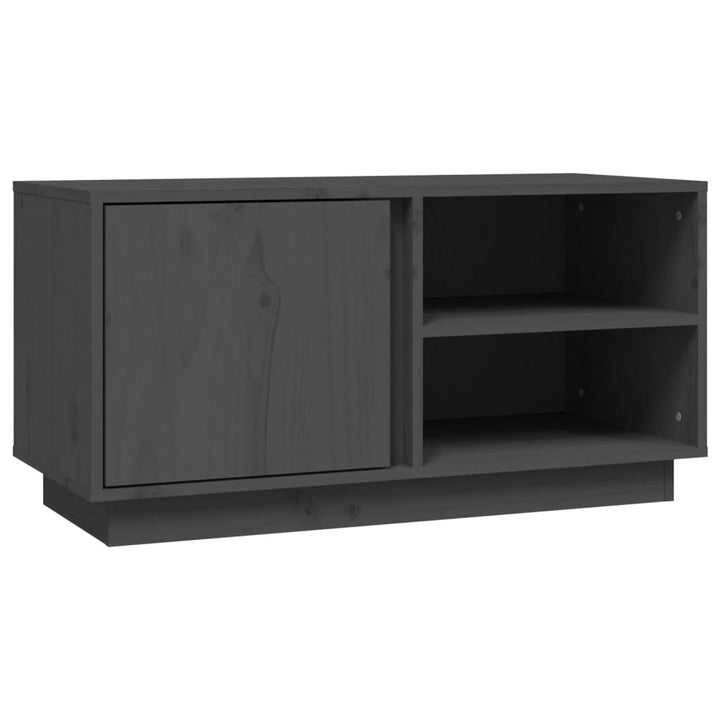 Tv-Schrank 80X35X40,5 Cm Massivholz Kiefer