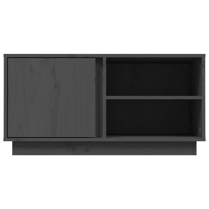 Tv-Schrank 80X35X40,5 Cm Massivholz Kiefer