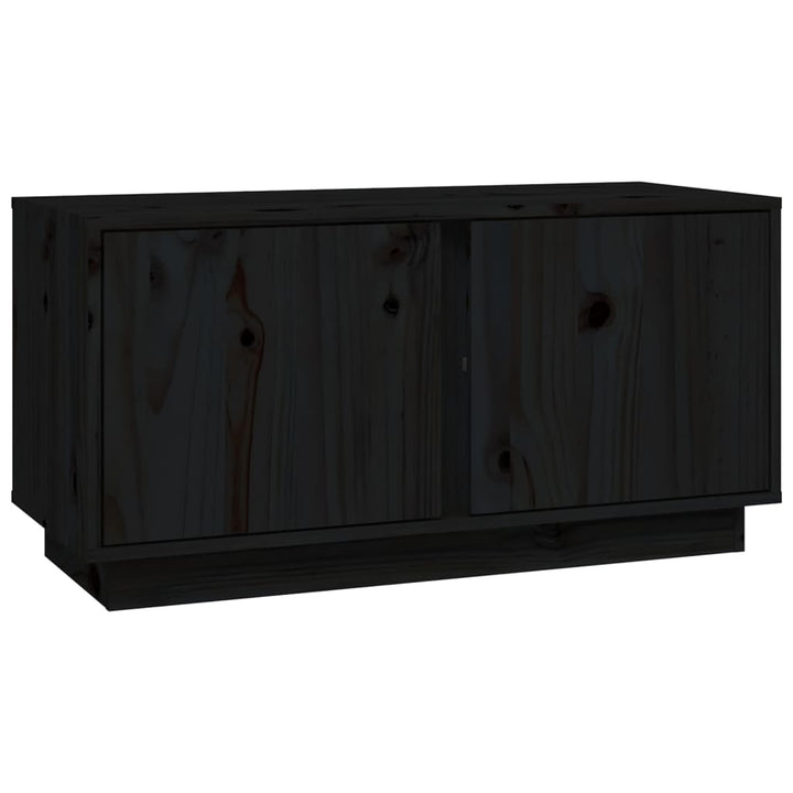 Tv-Schrank 80X35X40,5 Cm Massivholz Kiefer