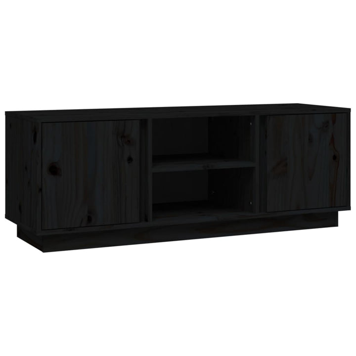 Tv-Schrank 110X35X40,5 Cm Massivholz Kiefer