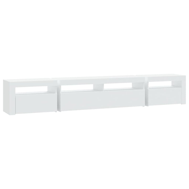 Tv-Schrank Mit Led-Leuchten 240X35X40 Cm