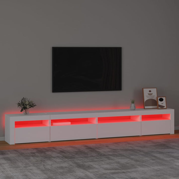 Tv-Schrank Mit Led-Leuchten 270X35X40 Cm