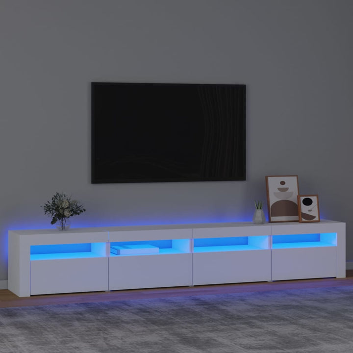 Tv-Schrank Mit Led-Leuchten 270X35X40 Cm