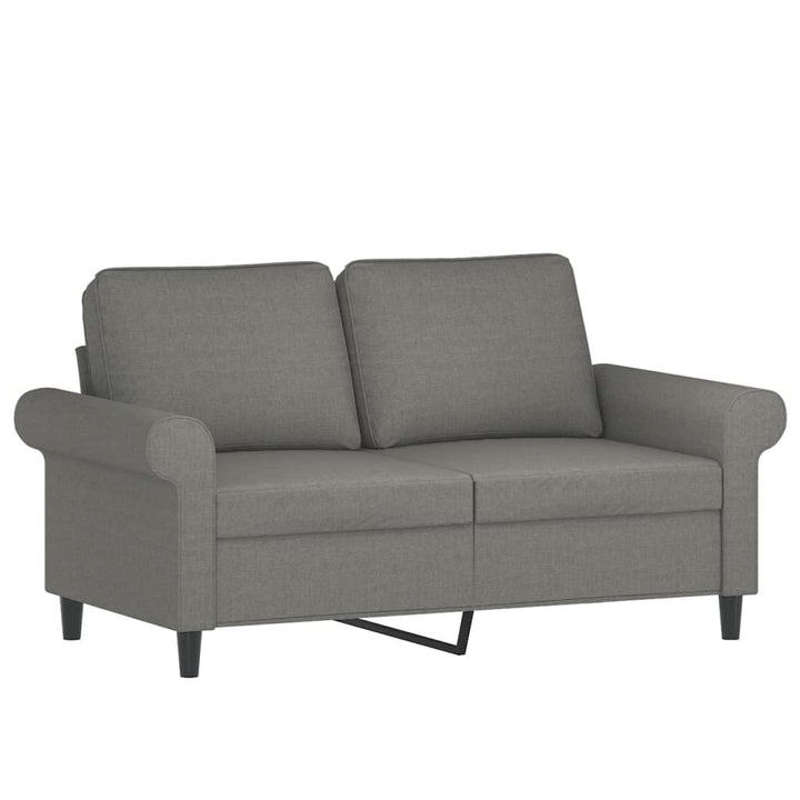 2-Sitzer-Sofa Mit Kissen 120 Cm Stoff