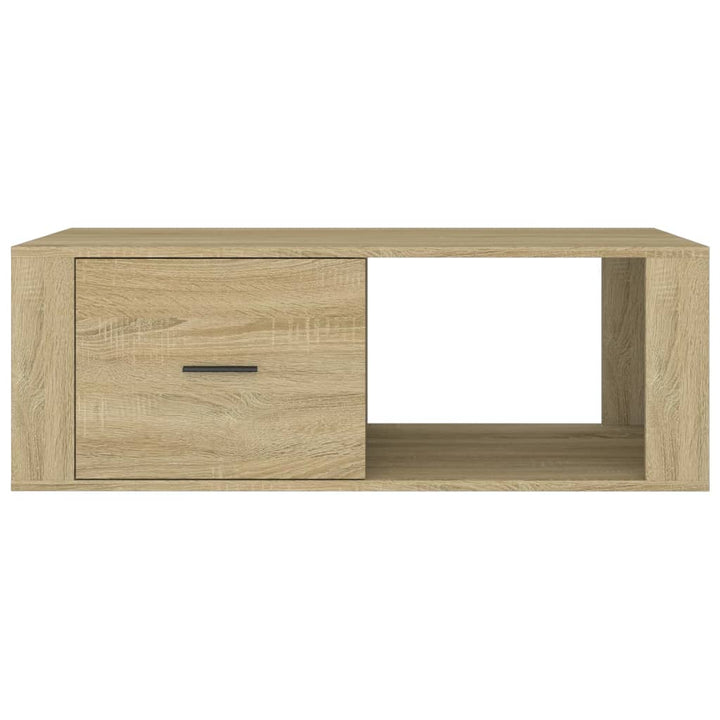 Couchtisch Sonoma-Eiche 100X50,5X35 Cm Holzwerkstoff